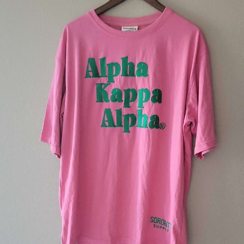 Pink Alpha Kappa Alpha T-Shirt 2X